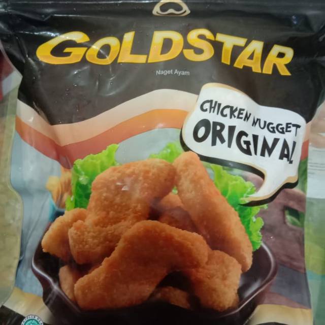 

DISTRIBUTOR AGEN GOLDSTAR NUGGET ORIGINAL 500 GR - FROZEN FOOD SURABAYA WONOKOYO READY STOCK