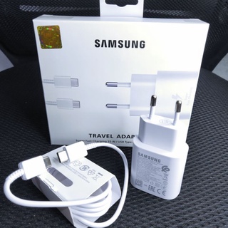 Charger Samsung 25W Original 100% Fast Charging USB C to USB C