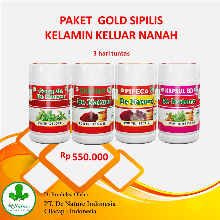 OBAT SIPILIS GONORE PAKET GOLD
