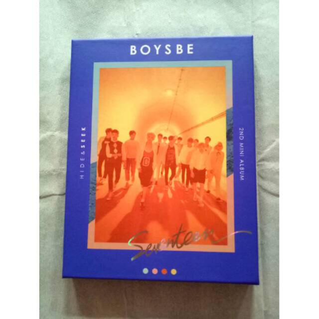 Seventeen - Boys Be Seek Version + Wonwoo PC photocard