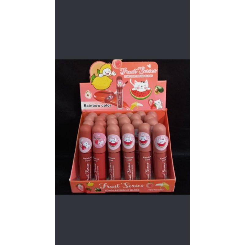 Lip gloss fruit series made thailand