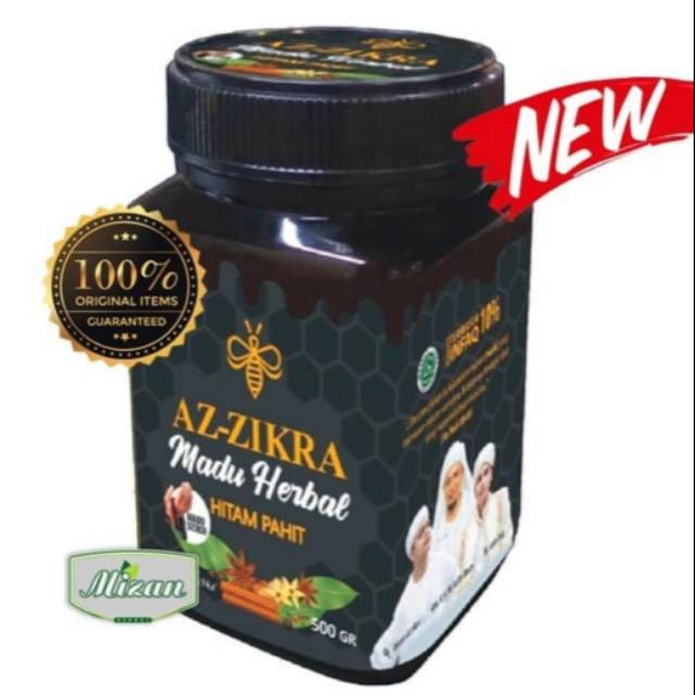 

Madu Azzikra Hutan Hitam Pahit|Isi 500gr KEMASAN BARU