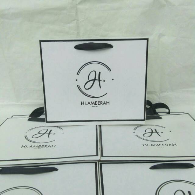 

Paperbag olshop toko butik handel tali pita murah