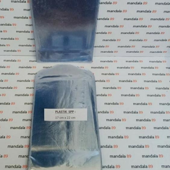 

℗ plastik spp kartu bayaran 17 x 22 cm isi 100 lembar - Bening ➺