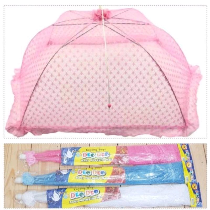 KELAMBU BAYI ANTI NYAMUK-KOJONG BAYI DEO DEO UKURAN 66CM-KOJONG BAYI LIPAT-KELAMBU BAYI ANTI NYAMUK