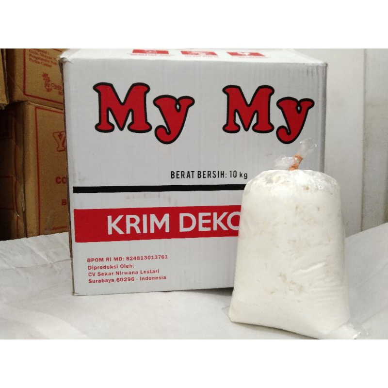 

Butter Cream/Krim Dekorasi "MY MY" repack 1kg