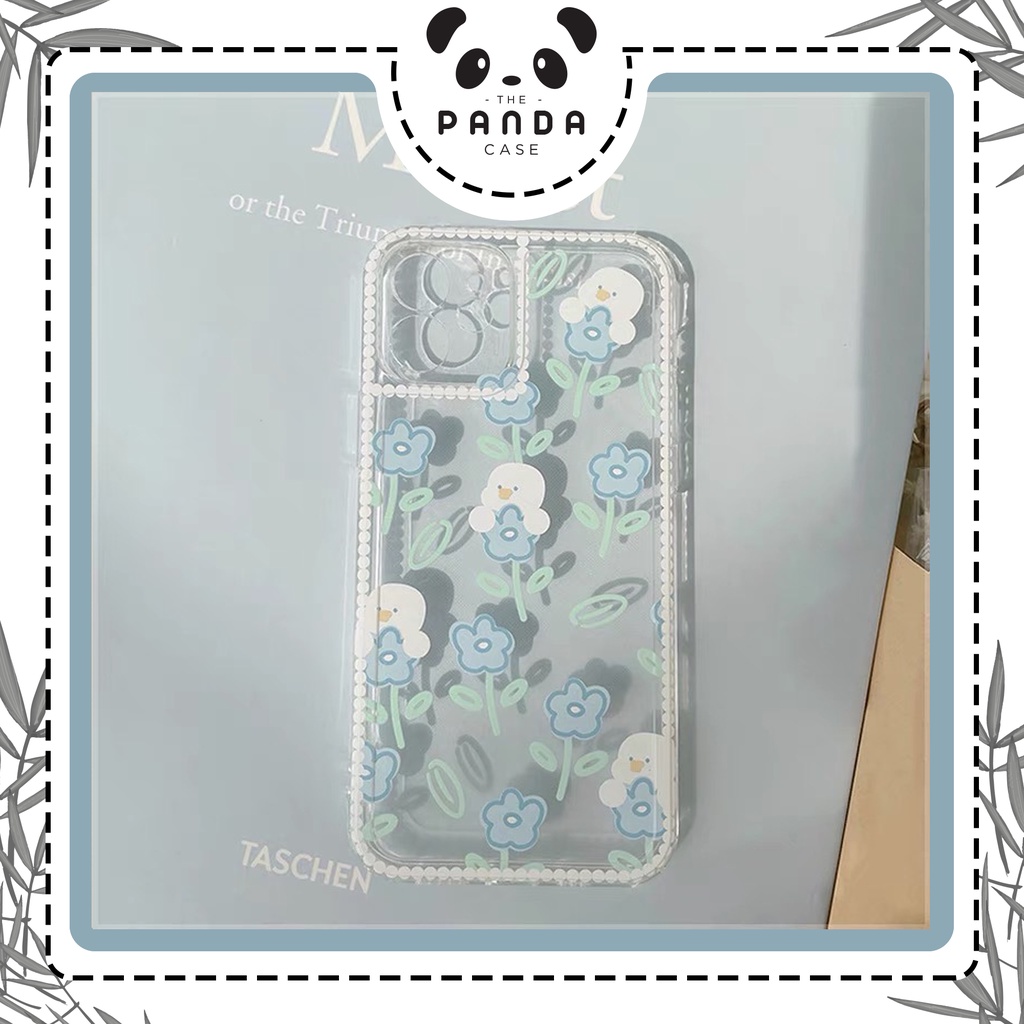 [TPC] SOFT CASE Iphone HP Flower Korean 6 6S 7 8 PLUS X XS MAX XR 11 12 13 MINI PRO PROMAX IP054