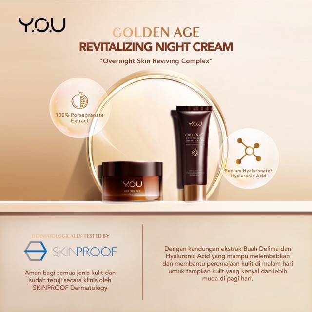 YOU Golden Age Illuminating Night Cream