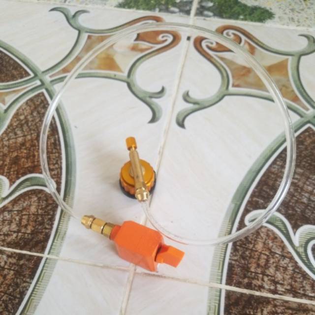 Refill LPG 3kg ke gas portable isi ulang gas torch tabung camping hiking