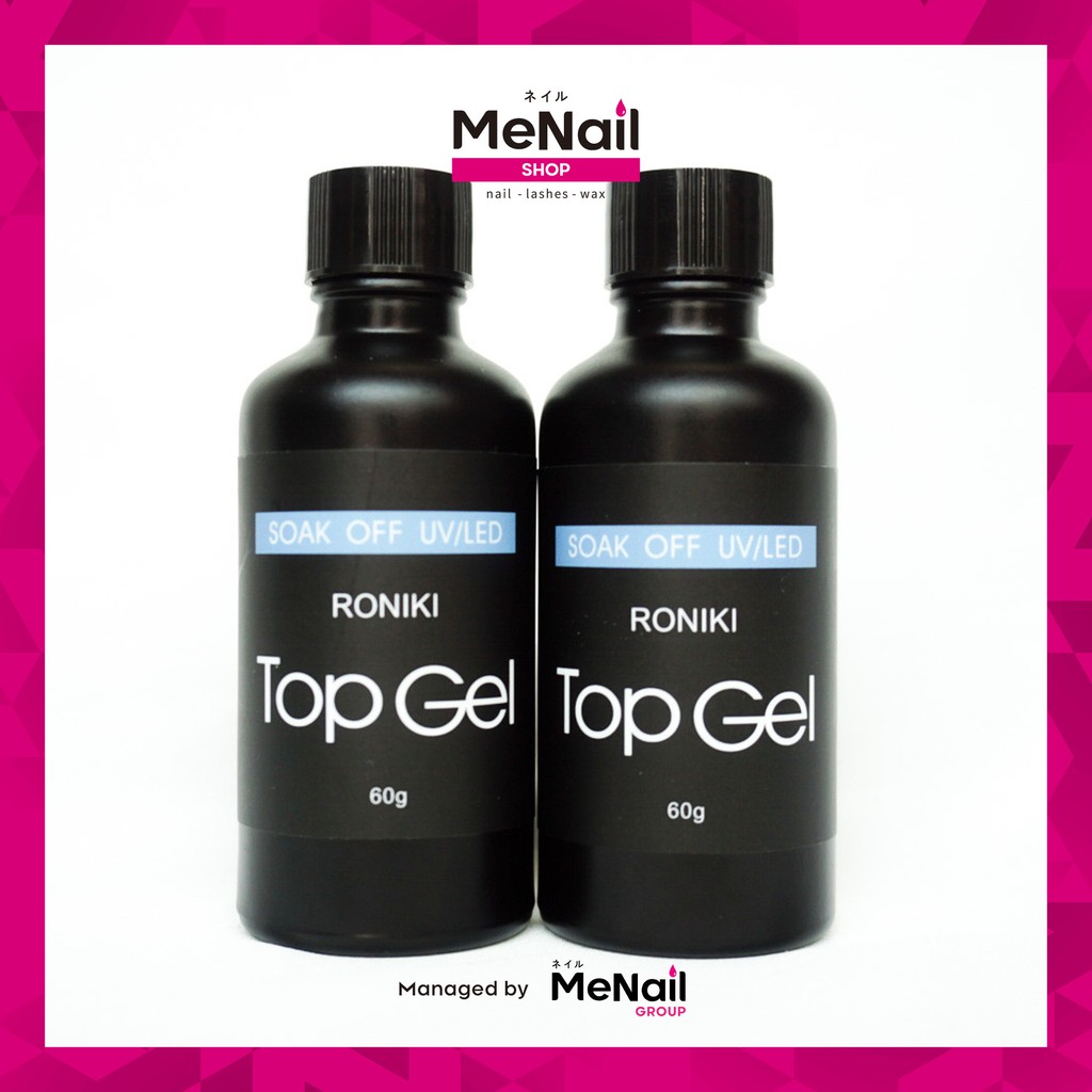 Roniki Top Coat Refill/Top Coat/Gel Polish UV/Nail Polish