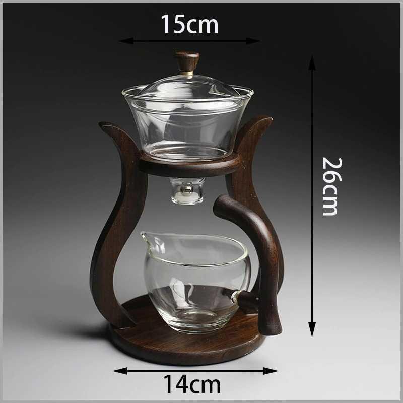 Pitcher Pembuat Teh Tradisional Infuser Teapot Borosilicate - K10 - Transparent