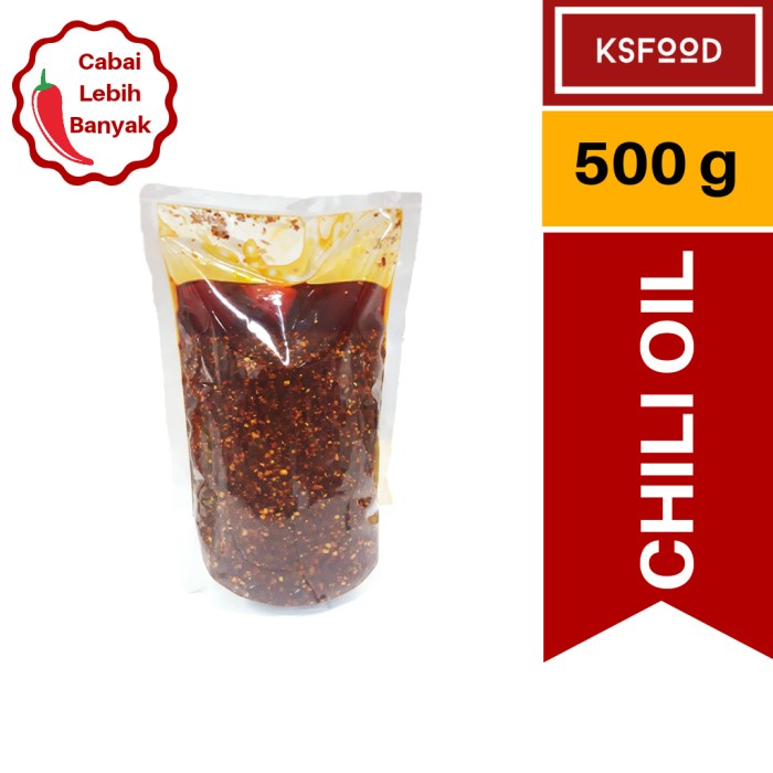 

- BARU Minyak Cabai atau Chili Oil 500 gram