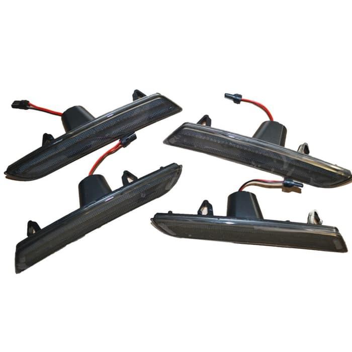 2Pcs Lampu LED Penanda Samping Depan + Belakang Mobil Chevy camaro