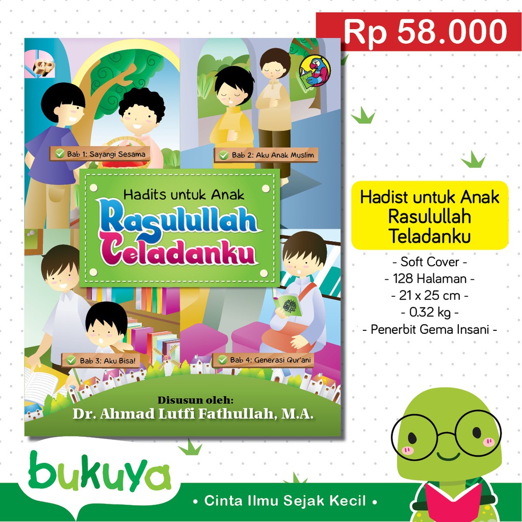 Buku Anak Hadist Untuk Anak Rasulullah Teladanku Shopee Indonesia