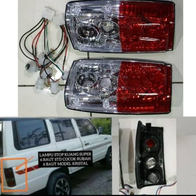 Lampu Stop Belakang Kijang Super 1986-1991