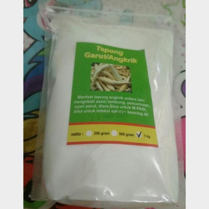 

TERMURAH Tepung Garut/Angkrik 1Kg