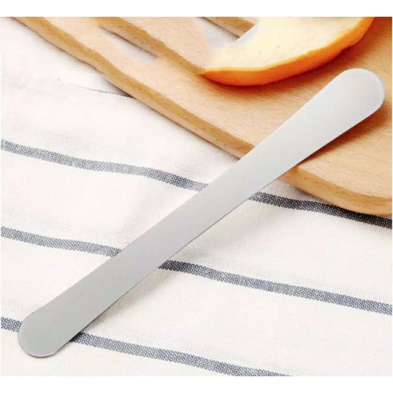 Spatula cake stainless / pisau chiffon