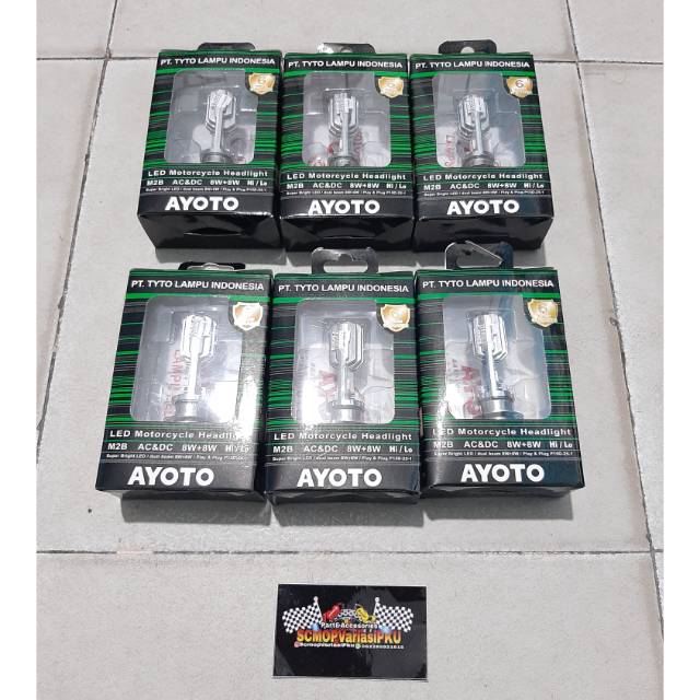 Lampu Depan LED Tyto original 100%