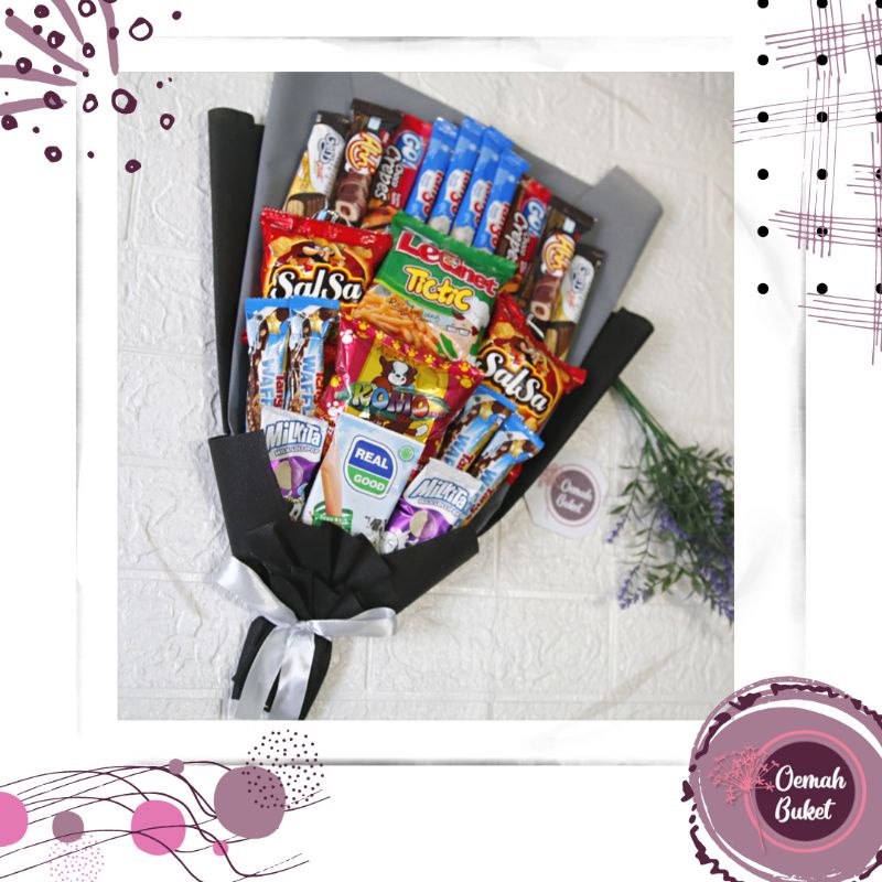 

Buket Snack | Buket Snack Murah | Buket Wisuda | Buket Snack Wisuda | Buket Jajan | Hadiah Wisuda | Oemah Buket