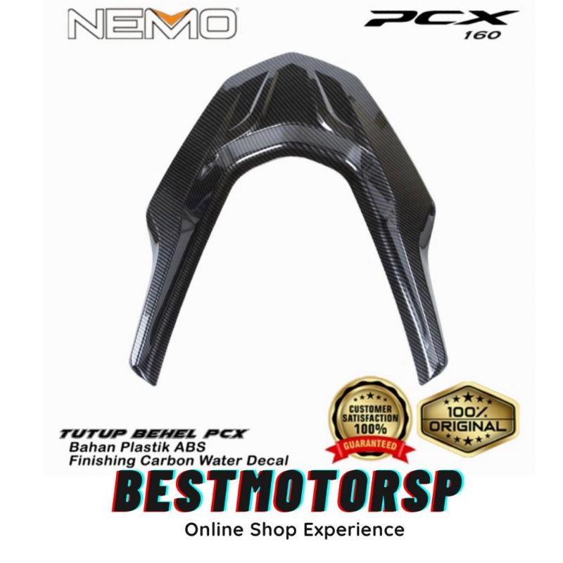 Cover Tutup Behel Carbon Honda PCX 160 Nemo