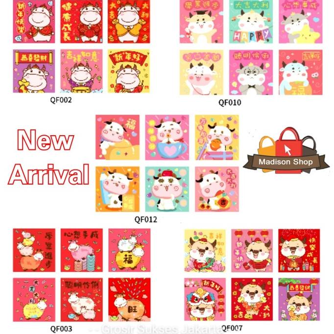 

Angpao Mini 2021 Tahun Kerbau Angpau Pendek Murah Ampao Kebo Grosir