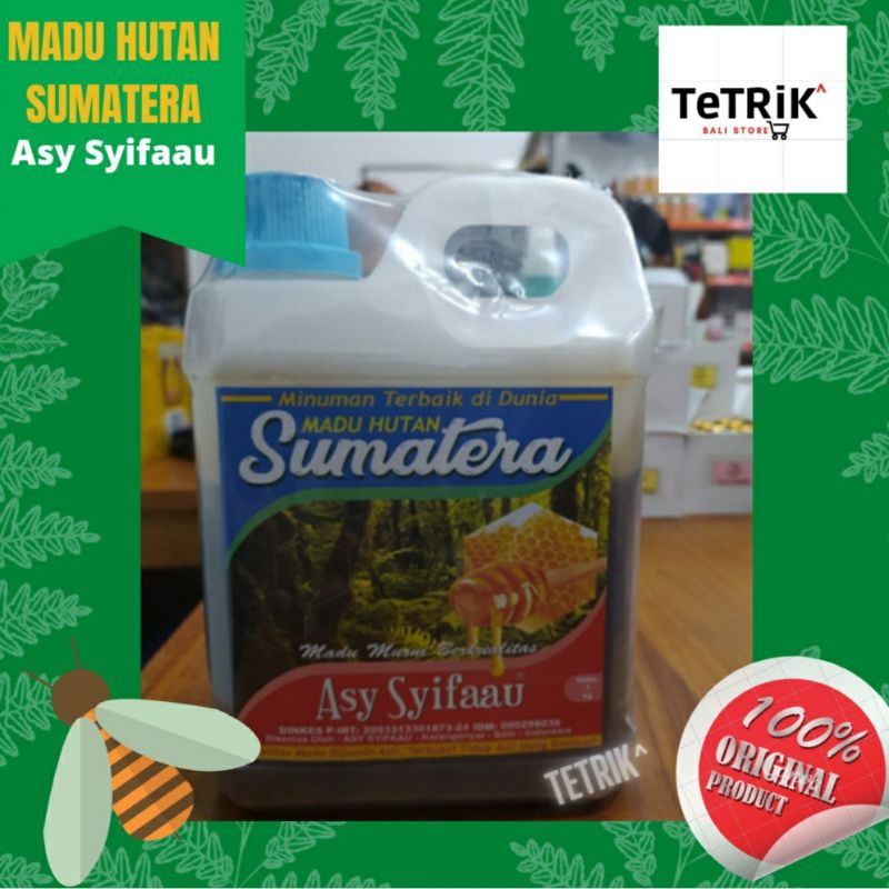 

madu hutan sumatera asli 1 kg madu murni berkualitas Asy Syifaau Original