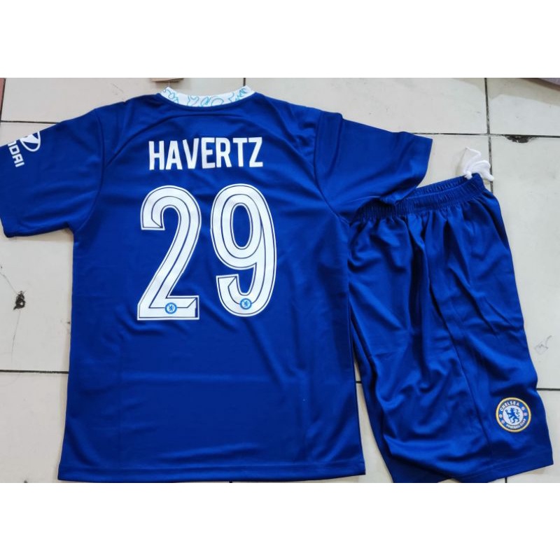 JERSEY BAJU BOLA ANAK CHELSEA HOME 2022/2023 KIDS GRADE ORI