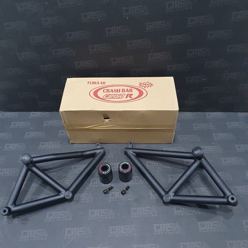 Crashbar Tubular Pelindung Body Yamaha CB150R New Hitam