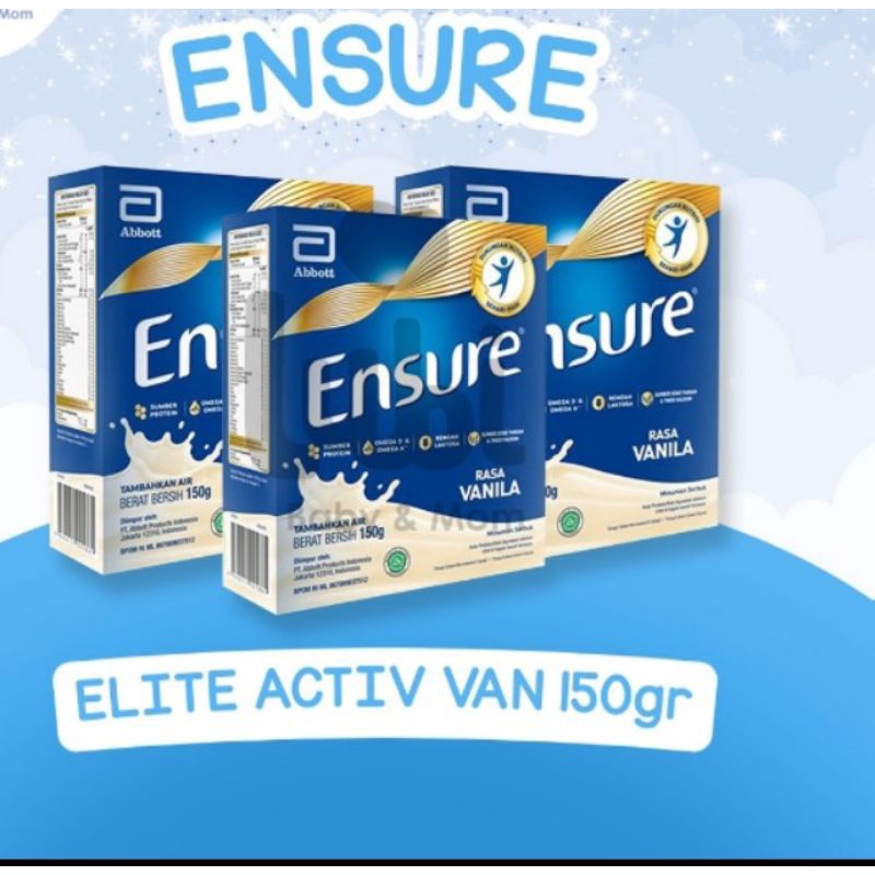 

ENSURE ELITE ACTIV VANILLA 150GR