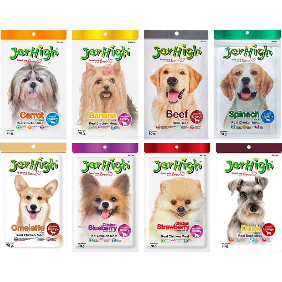 SNACK ANJING DOGS JERHIGH STICK 70G