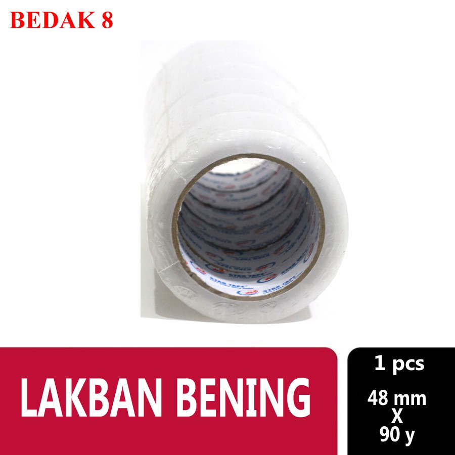 Lakban Bening | Plakban Bening | Isolasi Tape