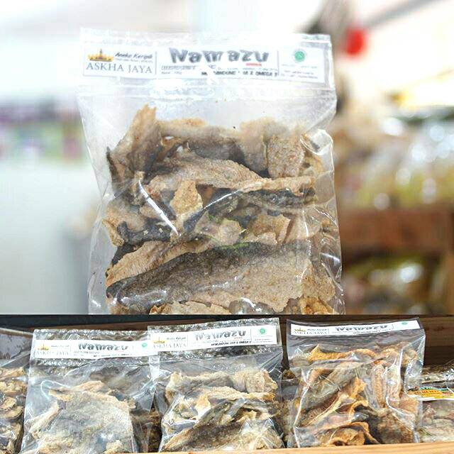 

Keripik Kulit Ikan Patin Lampung