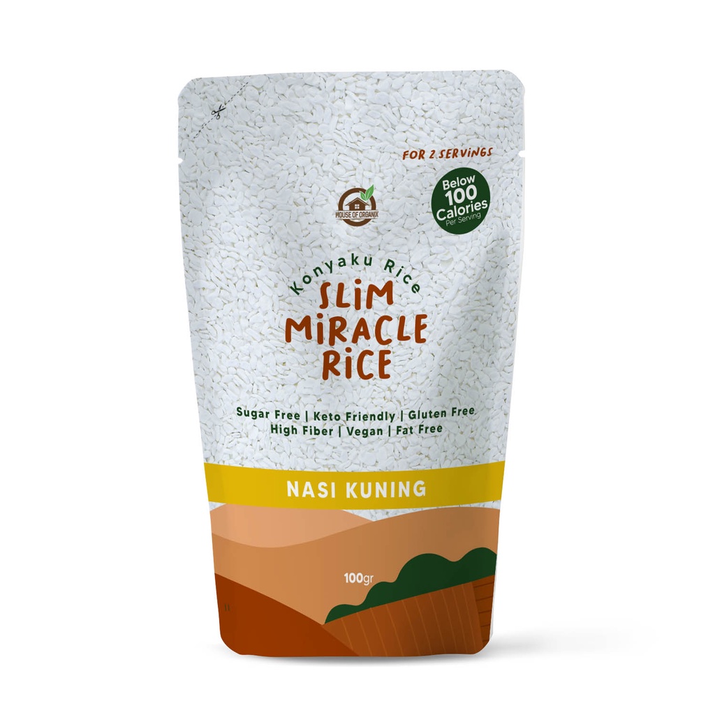 Slim Miracle Rice (Konnyaku Rice) 100 Gr