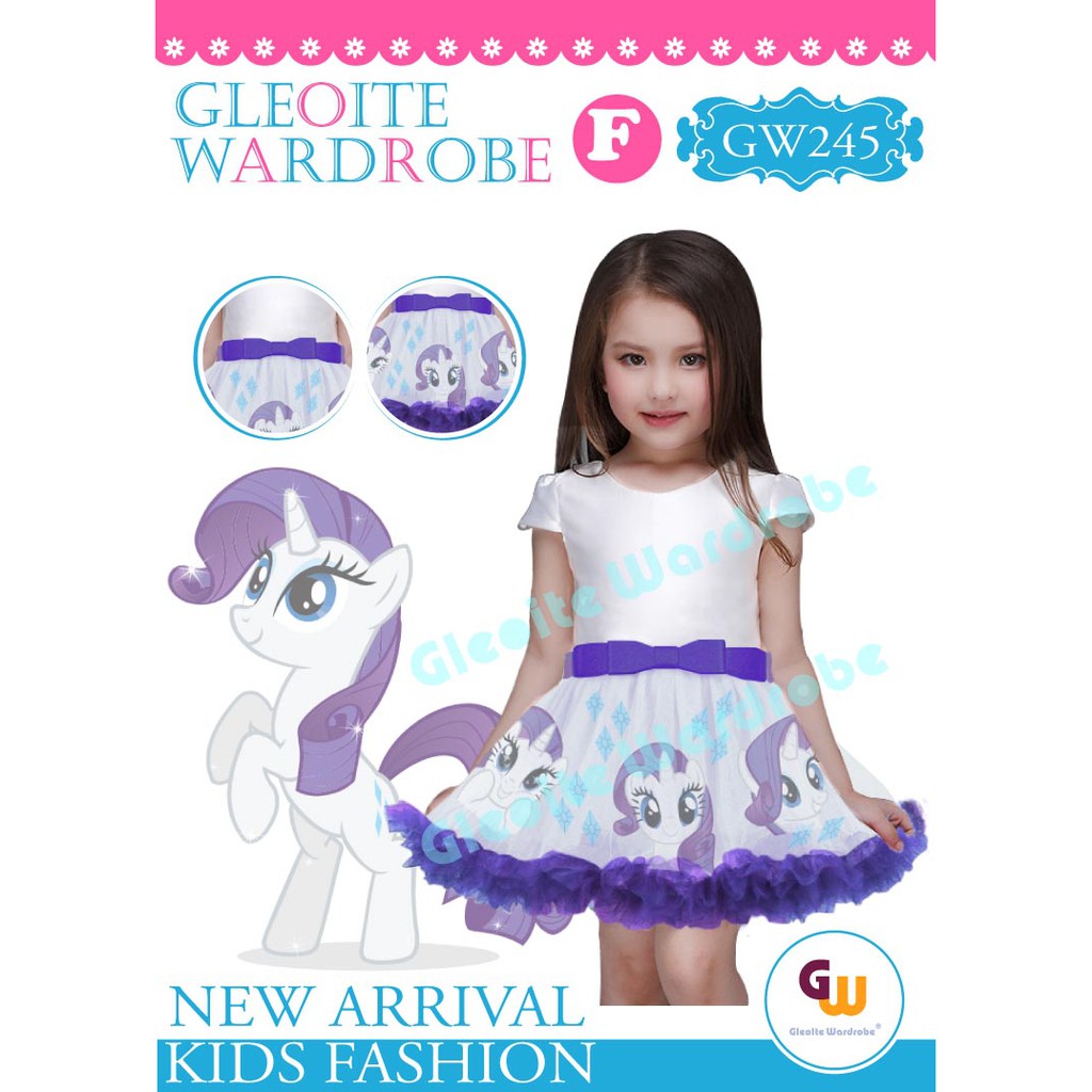 GW245 DRESS LITTLEPONY FROZEN TEEN