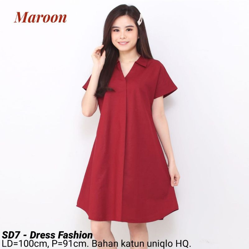 DRESS SOFI, GAUN CANTIK CASUAL PESTA WANITA,  BAJU FASHION CEWEK MURAH