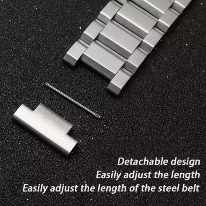 Tali Strap Garmin Vivomove 3 44mm / Luxe 42mm - Solid Stainless Steel