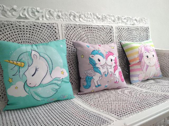 Rc Bantal Sofa Kursi Kendra Uk. 40x40 Cm Motif Lucu