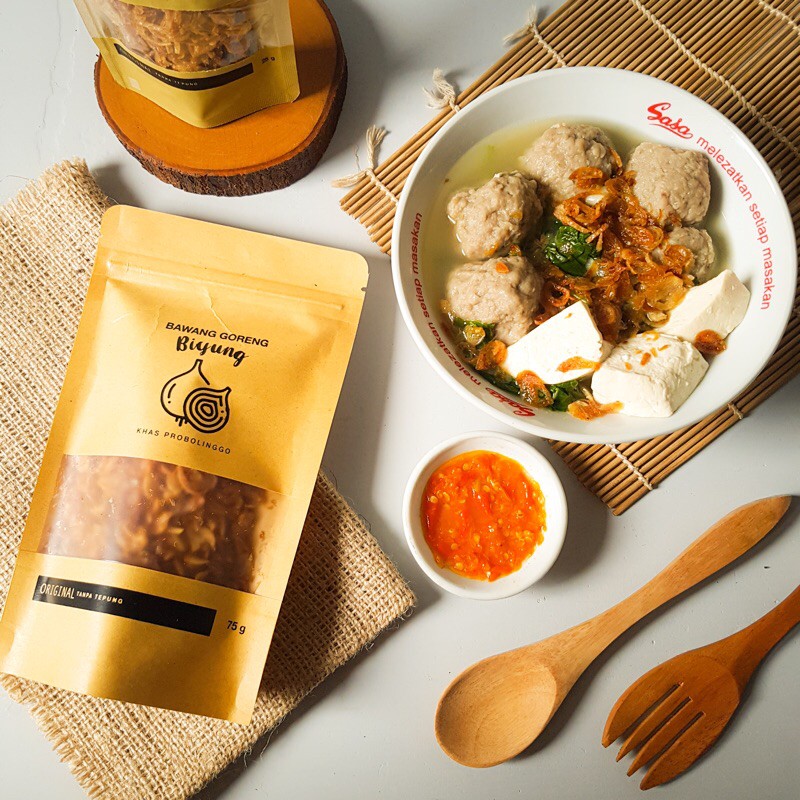 

bawang goreng biyung khas probolinggo 75 gram