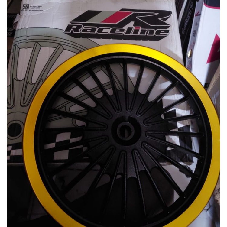 Velg Racing Vario 125 2tone, Velg Raceline 185/215x 14, Velg Peleg matic ring 14 Raceline