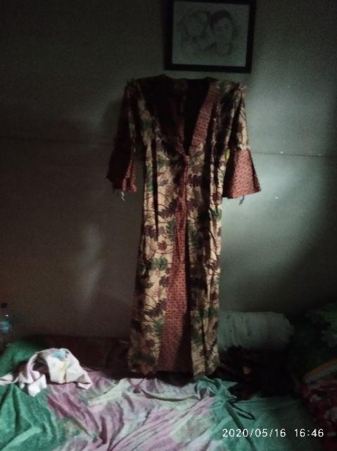 Gamis Batik Manggar, Padi,sekar,cantik,kubis,kipas,daun,kupu,nadine,gendis