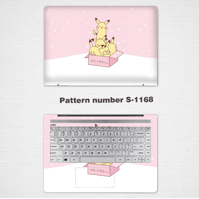 2pcs Stiker Pelindung Laptop Universal Motif Print Hewan Ukuran 12 13 14 15.6 Inch ASUS OLED M4100 M3401UX5100H H5600Q