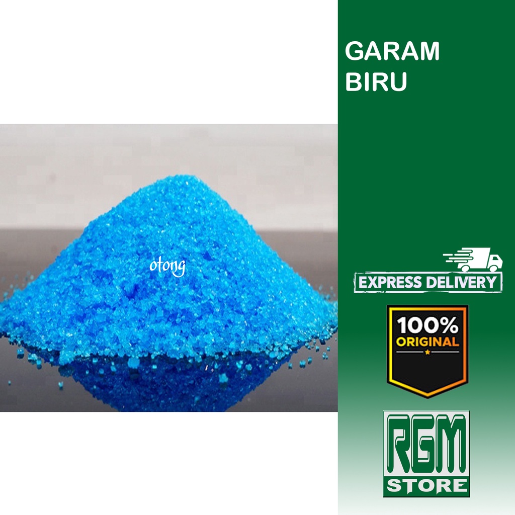 Garam Garem Biru obat Blue Salt Ikan Hias Aquarium Kolam