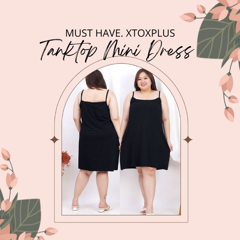 TANKTOP INNER DRESS BIGSIZE JUMBO - xtoxplus
