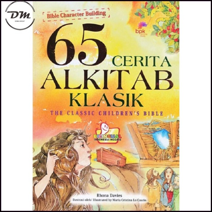 Buku Cerita Anak Kristen 65 Cerita Alkitab Klasik -