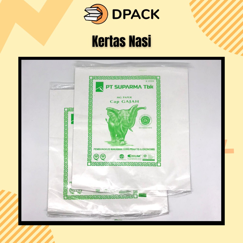 Kertas Pembungkus Nasi l Kertas Nasi KFC l Kertas Burger Isi 100 pcs