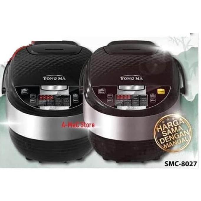 Yong Ma SMC-8027 Digital Rice Cooker SMC 8027 SMC8027 - Cokelat