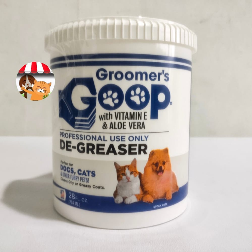 Groomers Goop Cleans Oily Coats 794ml Dog Cat - Pembersih Bulu 28oz