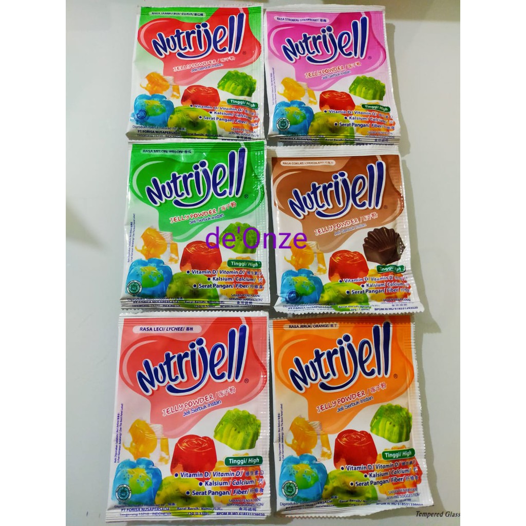 

Nutrijell Aneka Varian 15gr dan 25gr