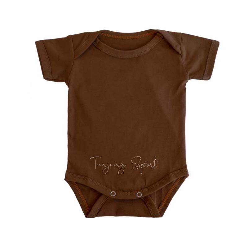 Jumper Bayi Jumpsuit Newborn Polos Bahan Halus