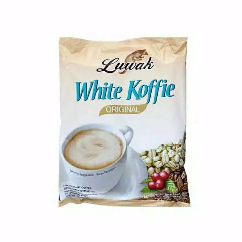 

Luwak white koffie sachet